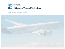 Tablet Screenshot of flytravelagencyltd.com
